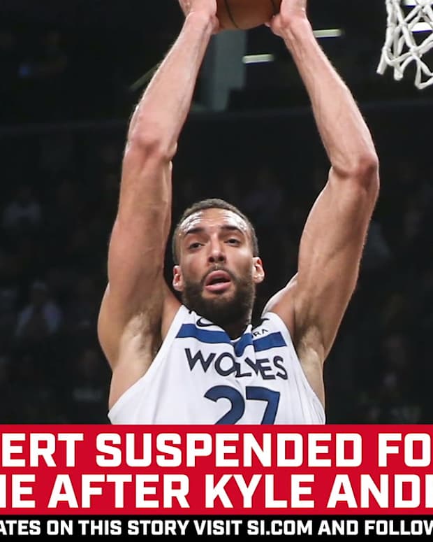 Rudy Gobert Suspended for Play-in Game Against Lakers